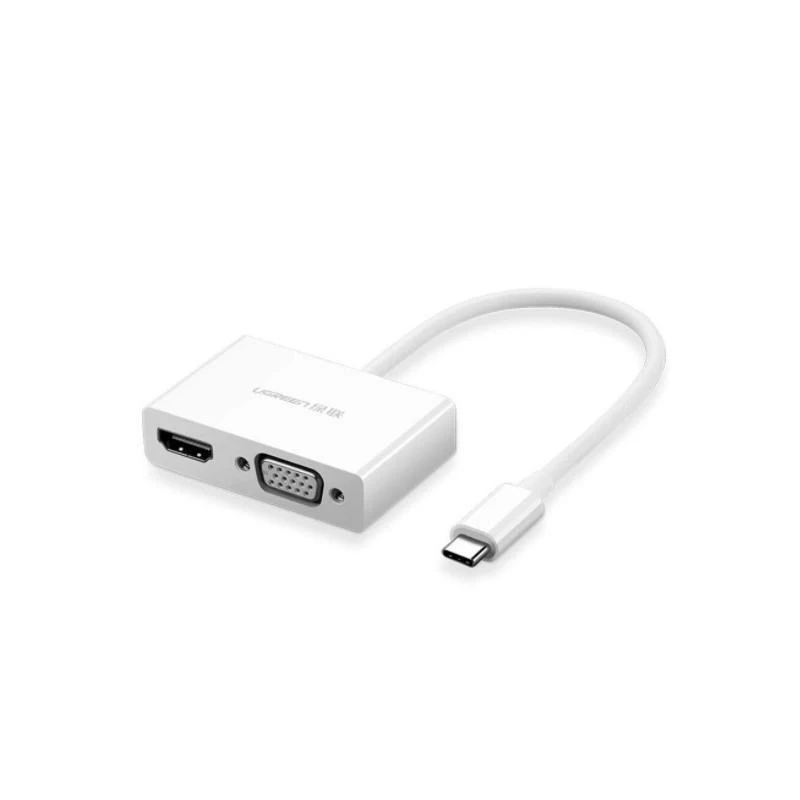 17421-convertisseur-adaptateur-usb-type-c-to-hdmi-vga-blanc-ugreen-30843-30843-linksolutions-ma